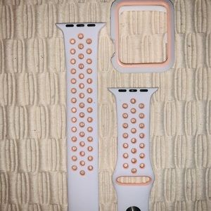 Apple Series 3 Watch Band with screen bumper